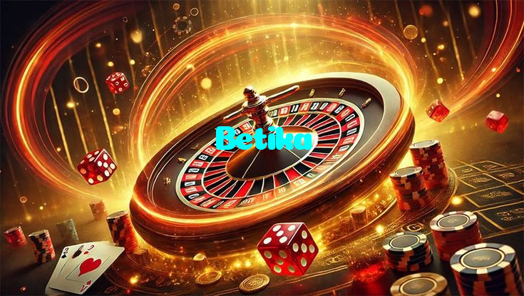 Betika casino presented on mobile device in Pakistan with slots and live games